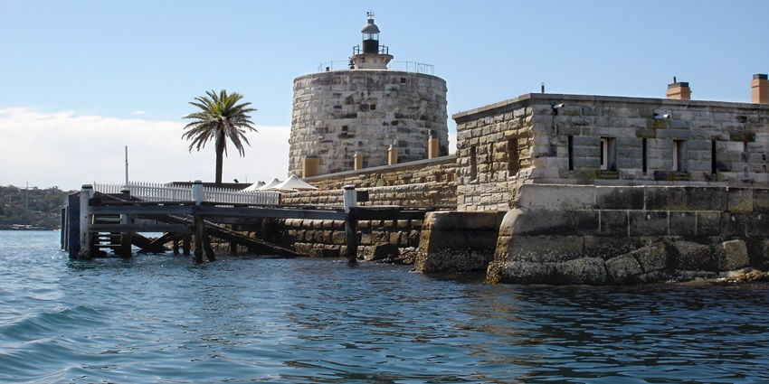 Fort Denison is a key historical place to visit in Sydney, the iconic Martello tower.