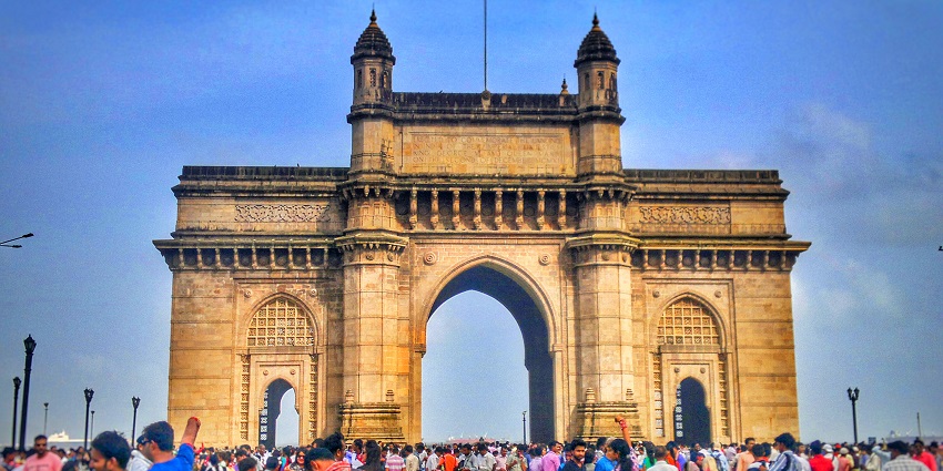 The Gateway of India, a landmark, is one of the best places to visit in Mumbai in October