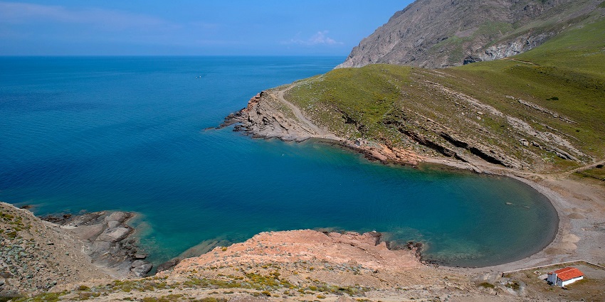 Turkey's largest island with a blend of Turkish and Greek culture, secluded beaches, and olive groves.