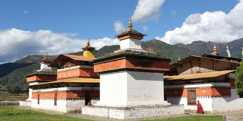 Traditional temple nestled in the Bumthang valley, representing ancient religious heritage and one of the revered monuments in Bhutan.
