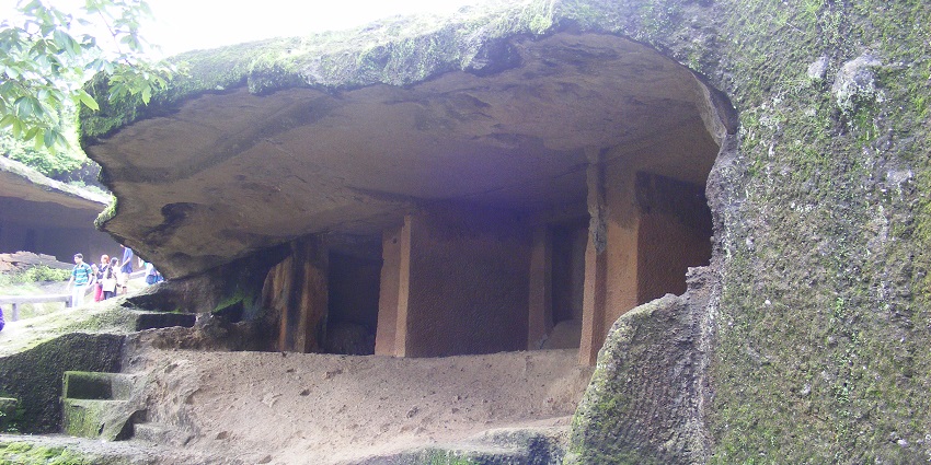 The Kanheri Caves are ancient Buddhist caves complex inside Sanjay Gandhi National Park.