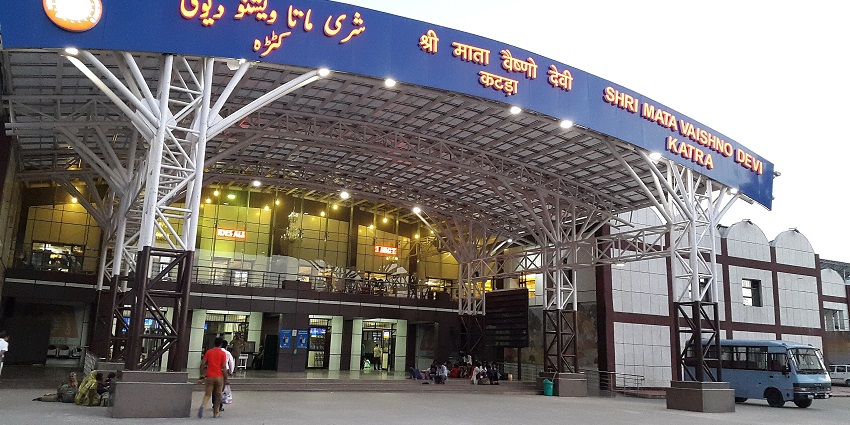 Katra Railway Station with scenic backdrop among popular places to visit in Jammu in May