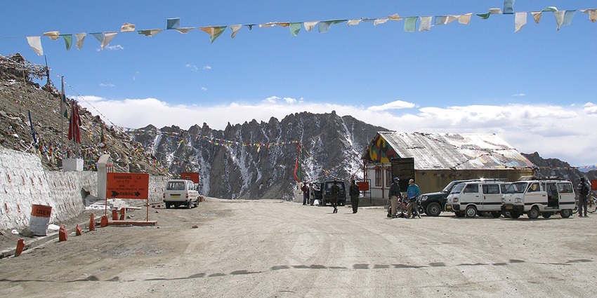 Khardung La Pass is world’s highest motorable road, one of the places to visit in Ladakh