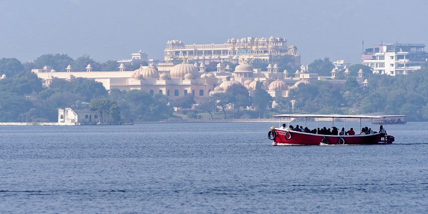 The serene ghats of Lake Pichola top the list of best places to visit in Udaipur in March.