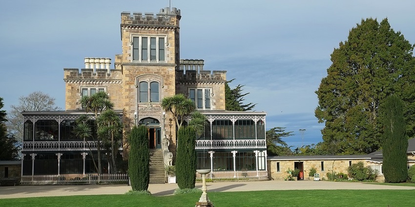 Larnach Castle, with its old architecture, is the top historical place in New Zealand