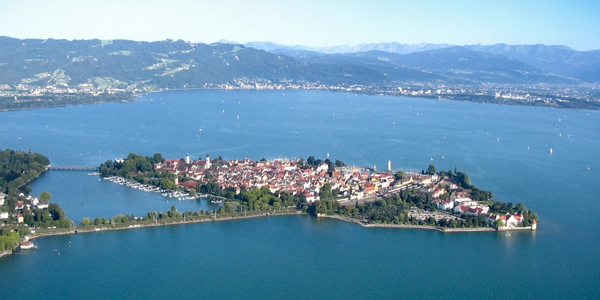 Explore an old town with medieval charm on Lake Constance in one of the islands in Germany.