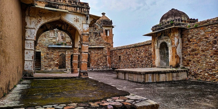 Inside the halls of Lohagarh Fort, one of the historical gems to visit nearby
