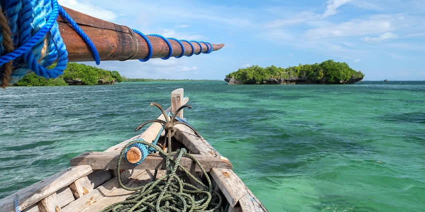 Mafia Island is a tranquil escape for divers and nature lovers, among the islands in Tanzania.