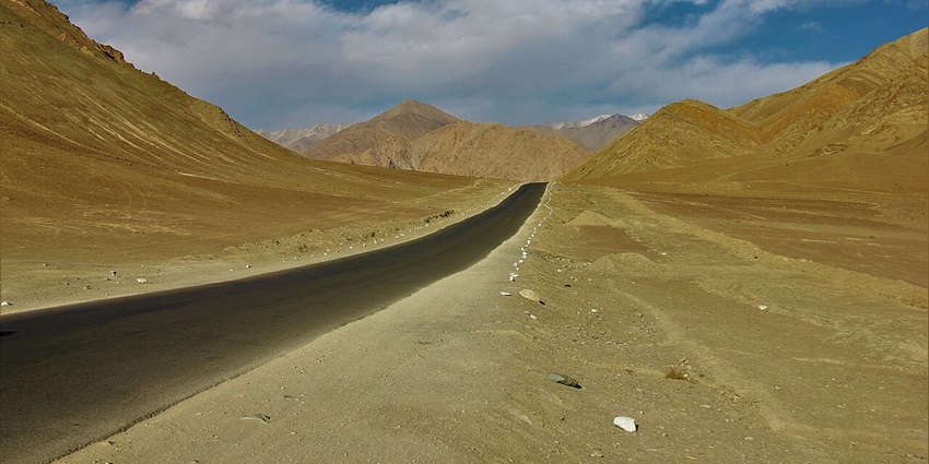 Magnetic Hill, where vehicles defy gravity, is surrounded by an arid landscape and myths.