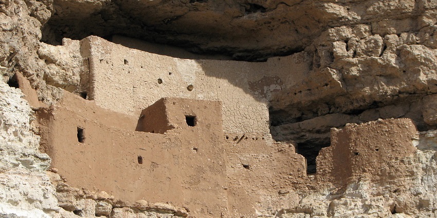 Montezuma Castle National Monument, one of the historical places in Arizona to explore