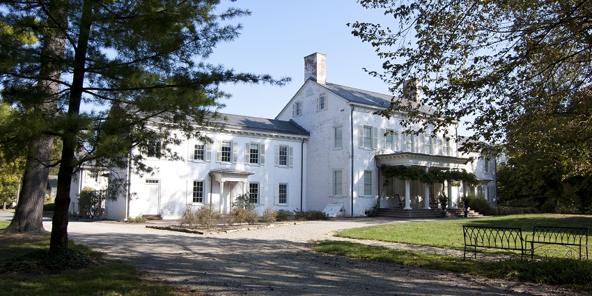 Morven Museum & Garden is an elegant Georgian-style mansion with formal gardens.