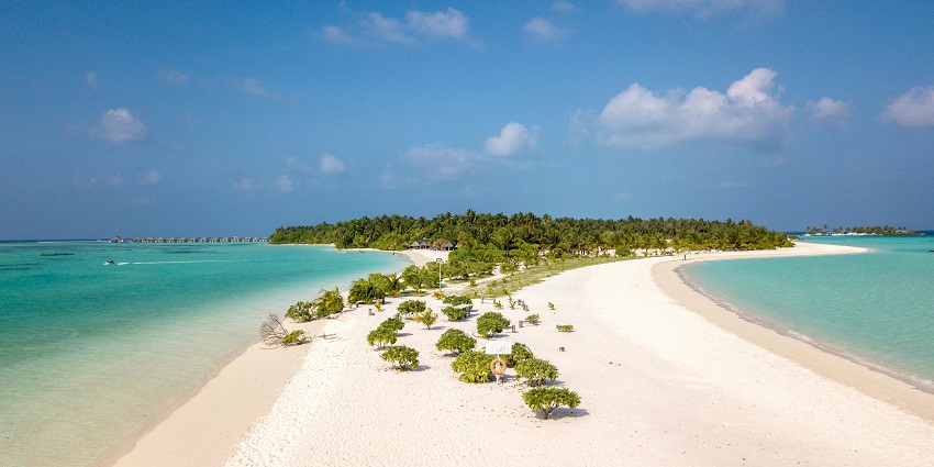 Escape to Nalaguraidhoo, home to the iconic Sun Island Resort, where tropical magnificence and luxury blend perfectly.
