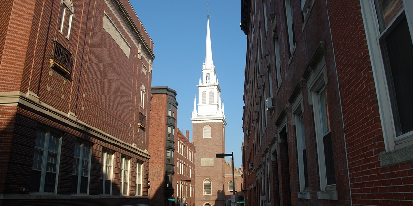 Old North Church in Boston, one of the top historical places to visit in Boston.