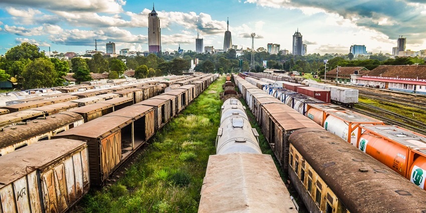 Restored colonial-style Old Nyeri Railway Station, one of the top historical places in Kenya.