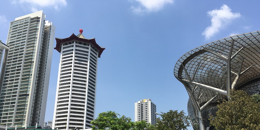 ION Orchard and Orchard Road in daylight with bustling traffic, one of the top places to visit in Singapore in February.