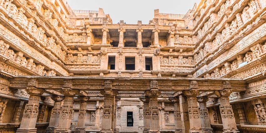 Heritage city with intricately carved stepwells and temples, among the best places to visit in Gujarat in April.