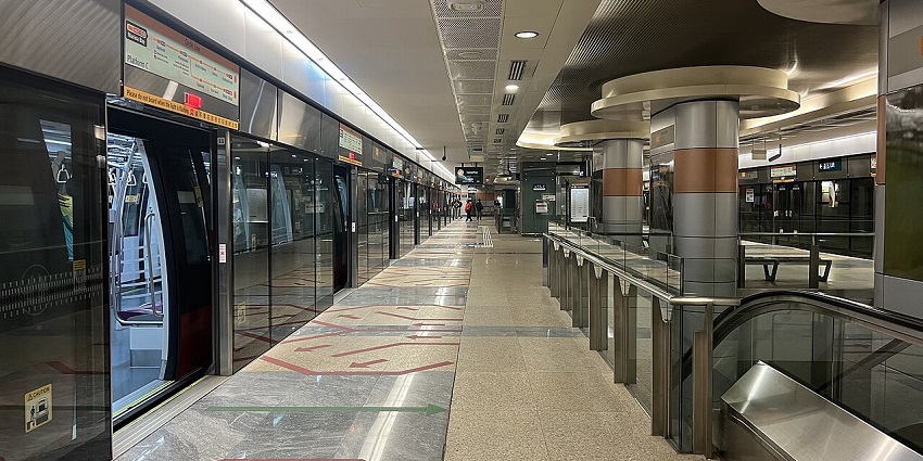 Singapore’s efficient metro system, highlighting what Singapore is famous for in public transport.