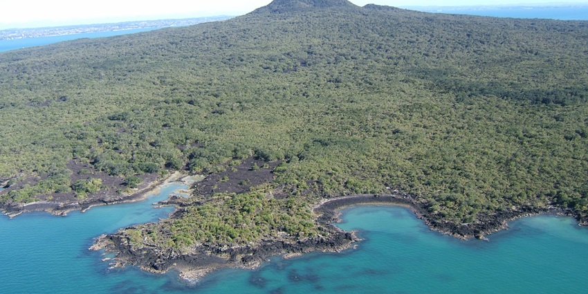 Trek across lava fields to the summit of volcanic Rangitoto Island for panoramic views.