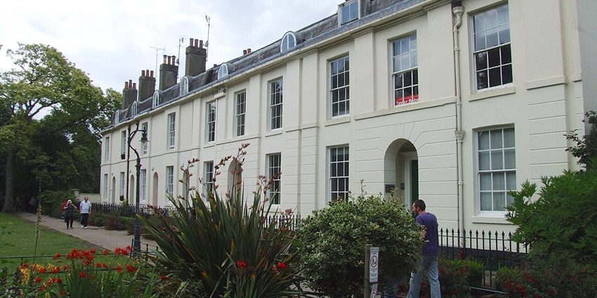 Stroll through landscaped gardens and climb the ancient mound for a serene view of the cityscape.