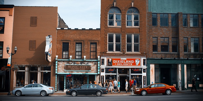 Exploring Broadway Street in Nashville is one of the top things to do in Nashville in July.