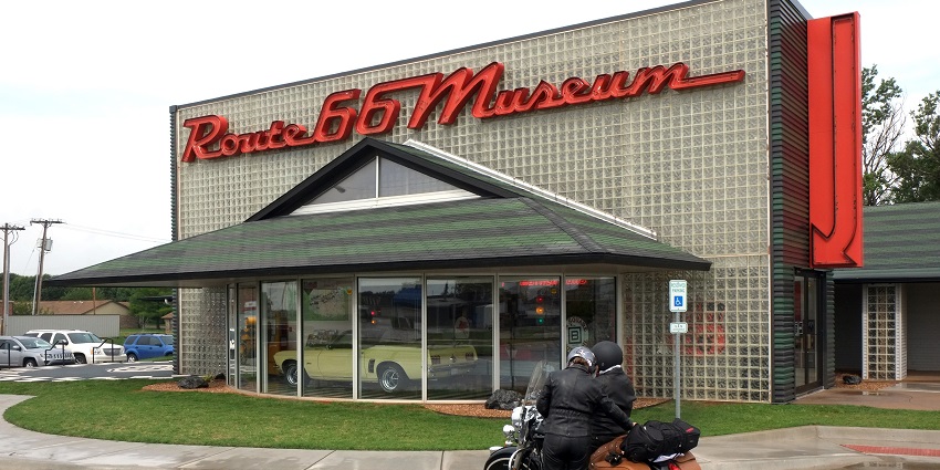 Oklahoma Route 66 museum in Clinton, one of the popular historical places in Oklahoma