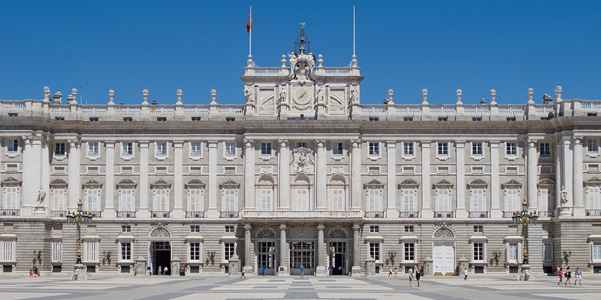 Royal Palace with detailed architecture, one of the best historical places in Madrid