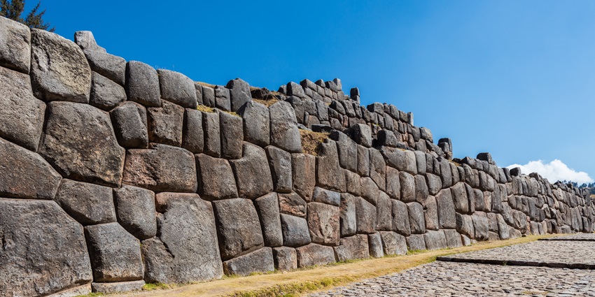 Massive interlocking stone walls, among the most iconic ancient monuments in Peru.