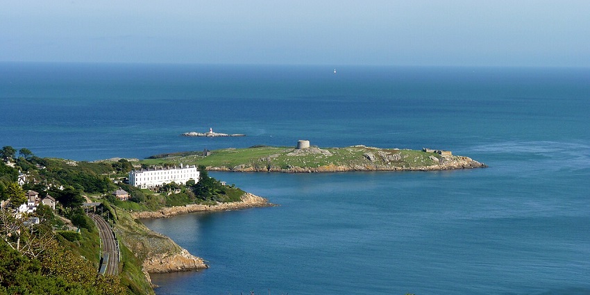 Things to do in Dalkey include a boat trip to Dalkey Island, home to ancient ruins and panoramic sea views.