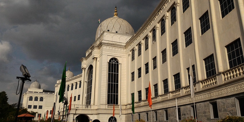 The historical Salar Jung Museum on the list of what to see in Hyderabad in one day.