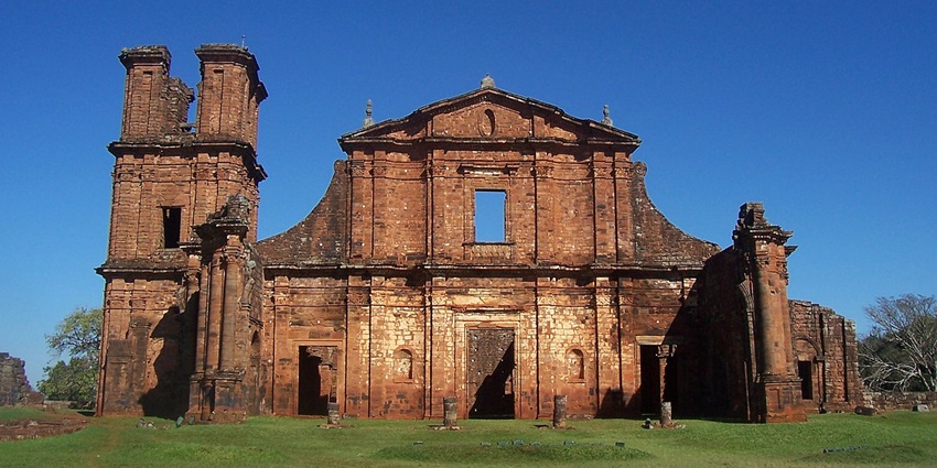 São Miguel das Missões with old, architecture, one of the historical places in Brazil