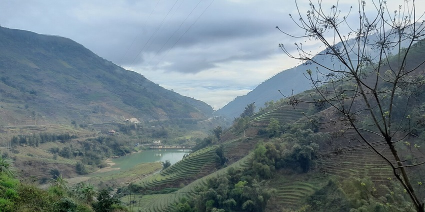 The Sapa mountains are one of the most scenic places to visit in Vietnam in January