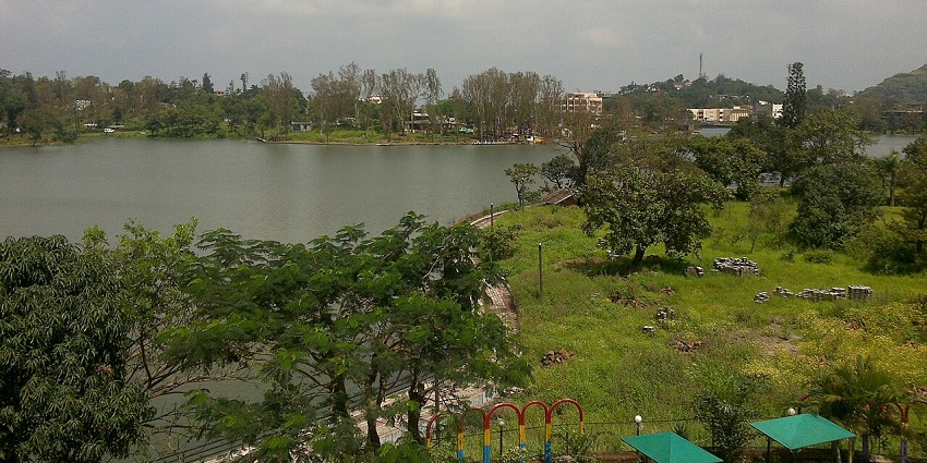 Scenic view of the forests of Saputara, offering a beautiful escape amidst nature.