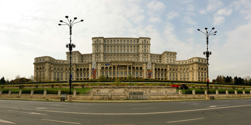 Marvel at the colossal Palace of Parliament, one of the largest buildings in the world.