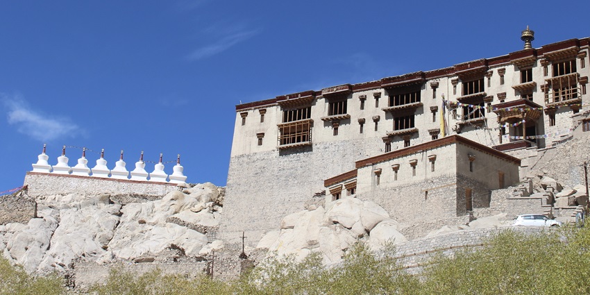 Shey Palace offers panoramic views, is among the best places to visit in Ladakh in May