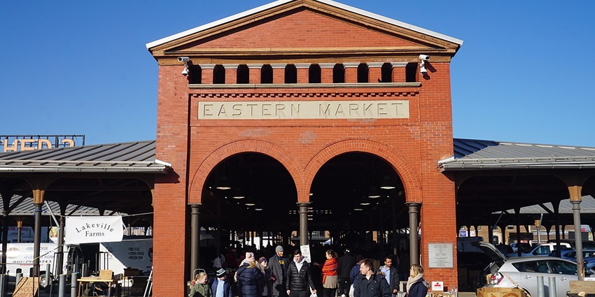 Immerse yourself in vibrant Eastern Market, where local produce, art, and culture converge.