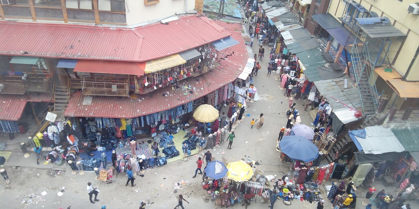 Things to do in Lagos include browsing Balogun Market for colourful fabrics, accessories, and unique Nigerian products.