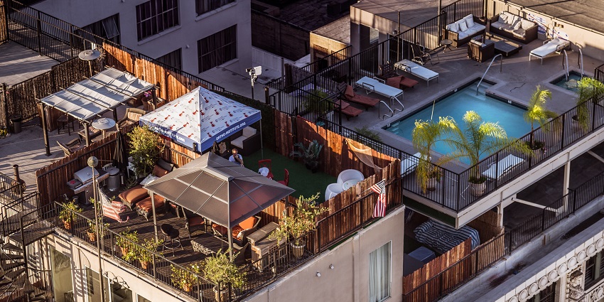Enjoy local wine or an Aperol Spritz while watching the sunset from a scenic rooftop bar.
