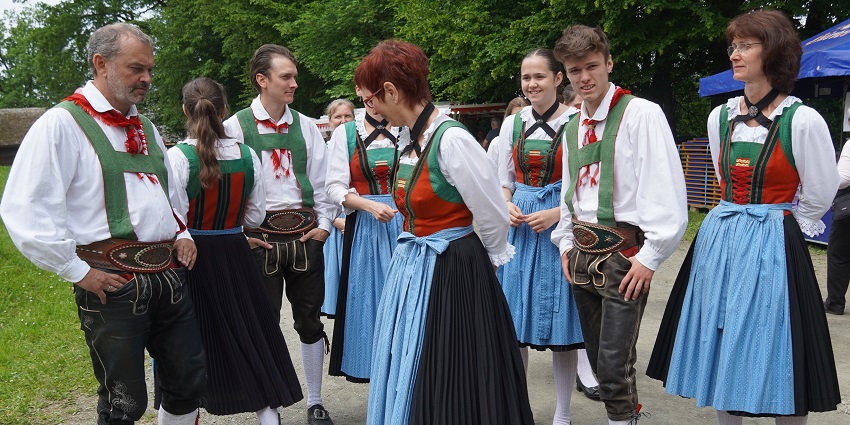 Get traditional Bavarian attire like a dirndl or lederhosen, perfect for Oktoberfest souvenirs.