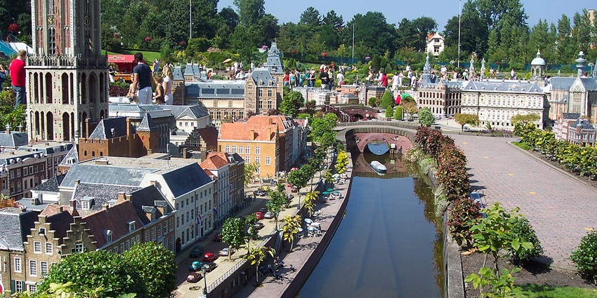 Things to do in The Hague, Netherlands, include exploring a tiny, detailed replica of the famous landmarks and cultural highlights.