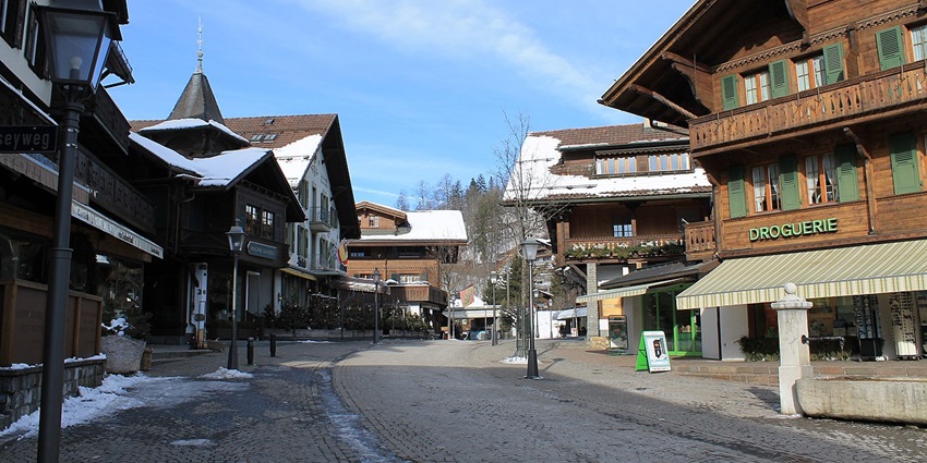 Enjoy a walk through the Gstaad Promenade, among the things to do in Gstaad, Switzerland.