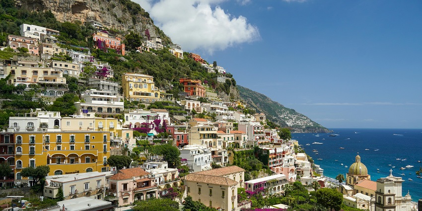 Explore ancient ruins or breathtaking cliffside towns on a scenic day trip from Sorrento.
