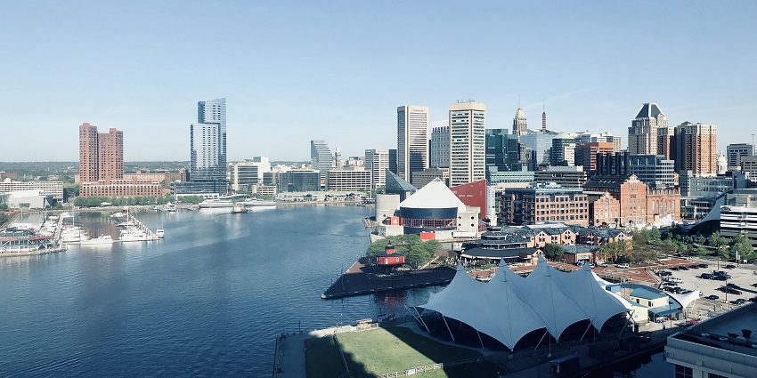 Strolling along the Inner Harbour, lined with shops, eateries, and historic ships, is one of the top things to do in Baltimore.