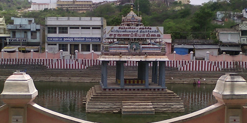 An image of Thiruthani Murugan temple, one of the famous Murugan Temples in Chennai.