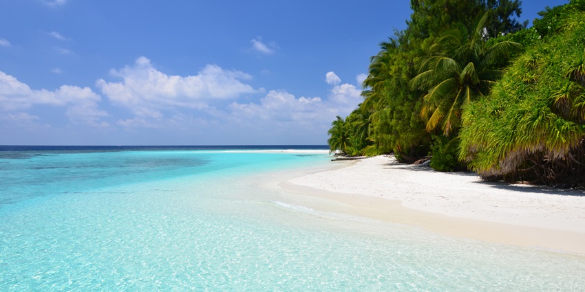 Thulusdhoo Island is on the list of the best places to visit in the Maldives in March