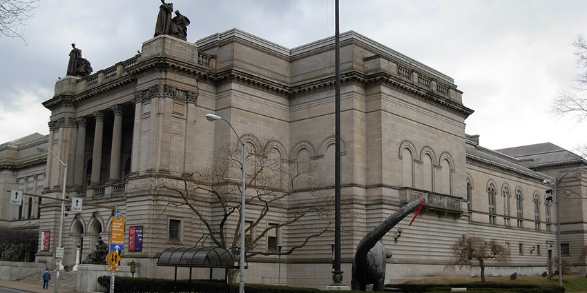 Explore the Carnegie Museum of Natural History, home to dinosaur exhibits and rare artefacts.