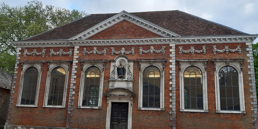 Walk through the medieval courtyards and classrooms of Winchester College.