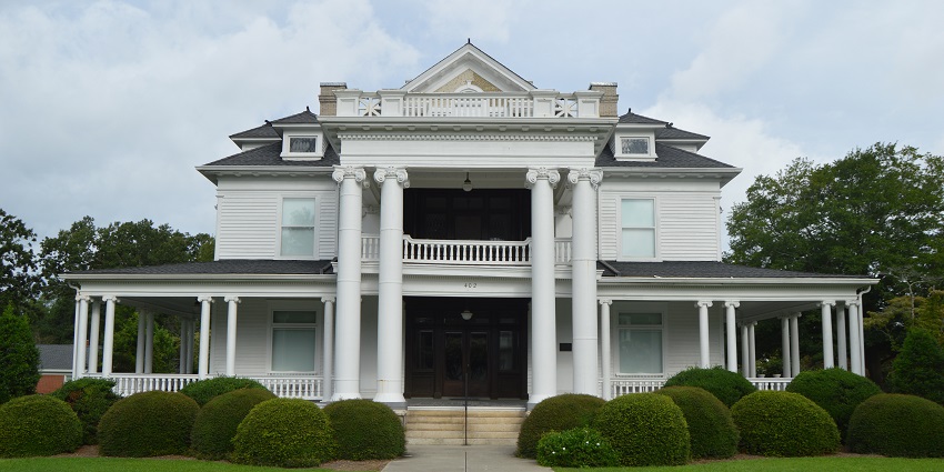 Kenneth L. Howard House, a well-preserved 19th-century home with white columns and history