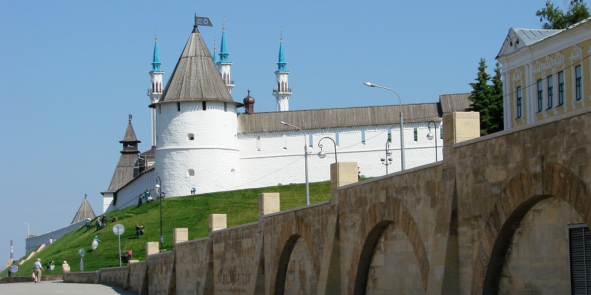 Touring the historic Kremlin complex is one of the essential things to do in Kazan for first-timers.
