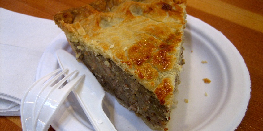 Montreal’s Tourtière savory meat pie what food is Montreal famous for