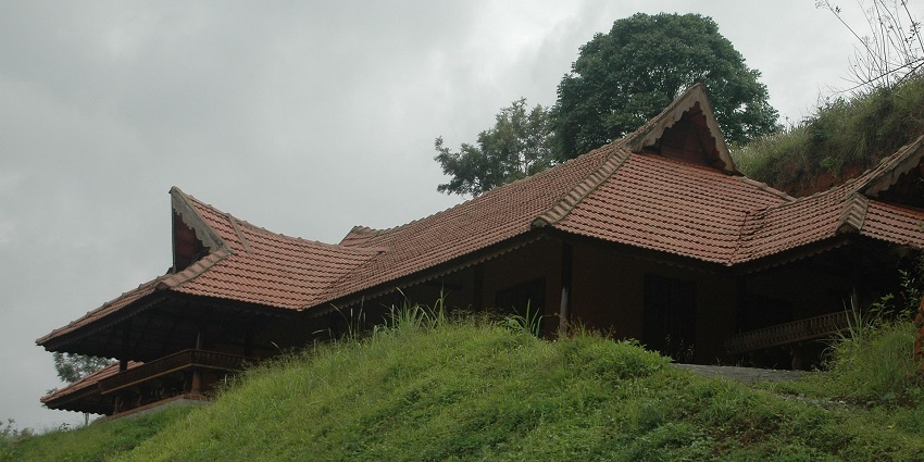 Traditional rural house in Wayanad surrounded by greenery what is Wayanad famous for.